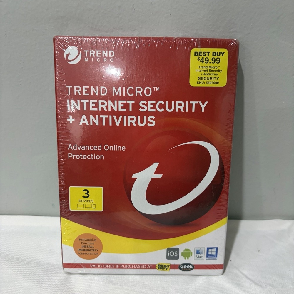 Trend‎ Micro Internet Security + Antivirus Can Be Used On 3 Devices